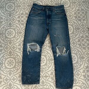 Levi’s cropped jeans